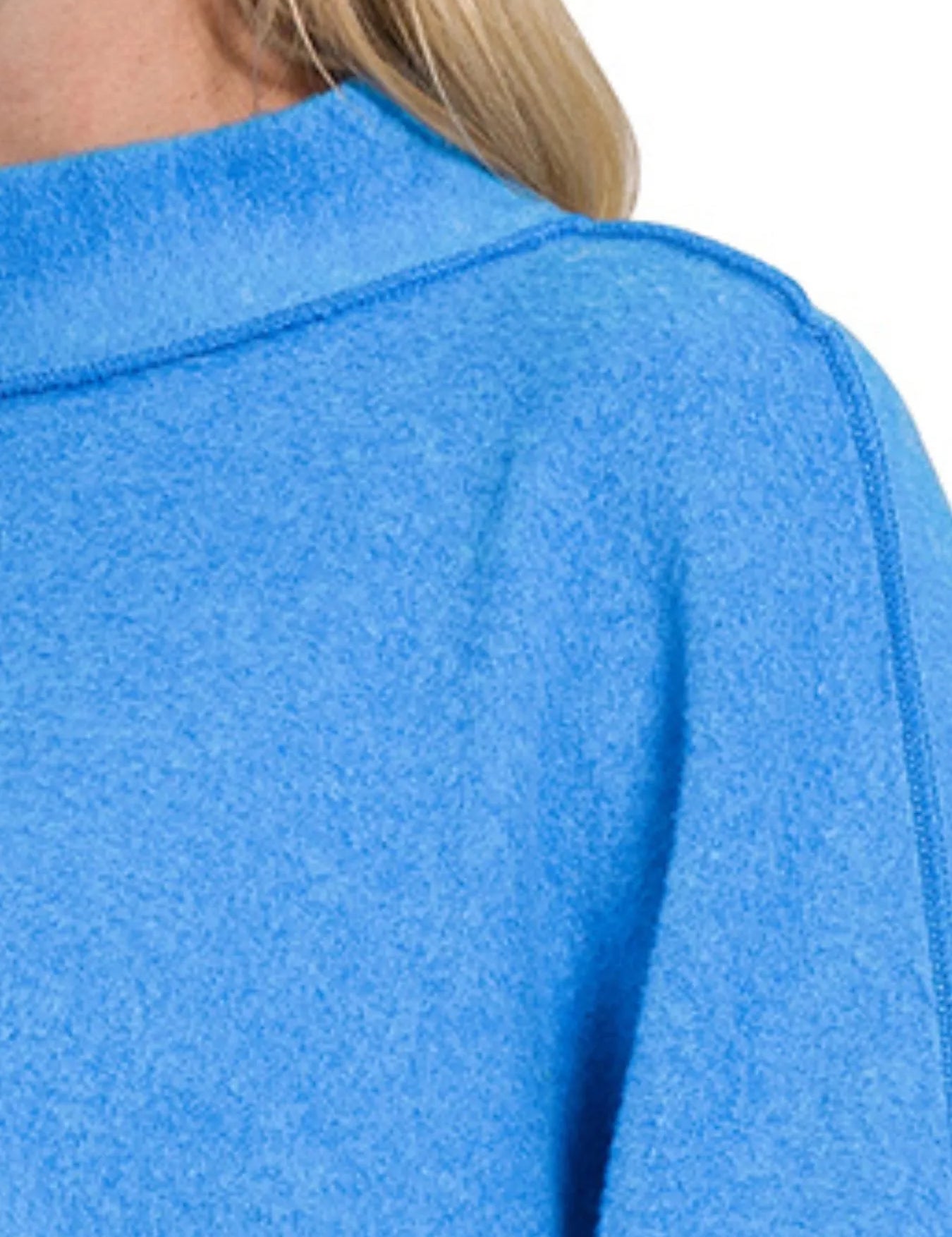 Zenana Brushed Melange Hacci Cropped Sweater | Sweaters Daverri Fashions