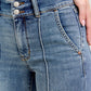 Judy Blue Full Size High-Waist Flare Denim Jeans with Front Seam Detail Plus Size Jeans