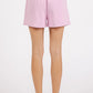 Mittoshop French Terry Crew Neck Top and Shorts Set Outfit Sets