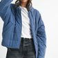 Blue Dixie Jacket quilted puffer jacket