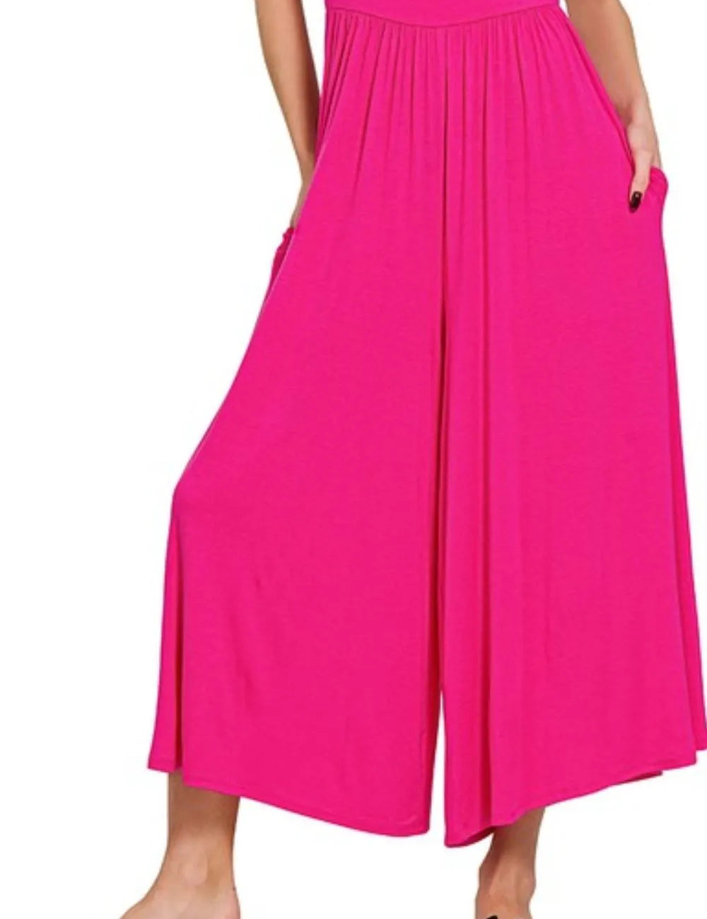 Zenana Double Layered Short Sleeve Jumpsuits | Jumpsuits Daverri Fashions