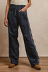BiBi Washed Denim Mix And Match Long Pants - DAVERRI FASHIONS