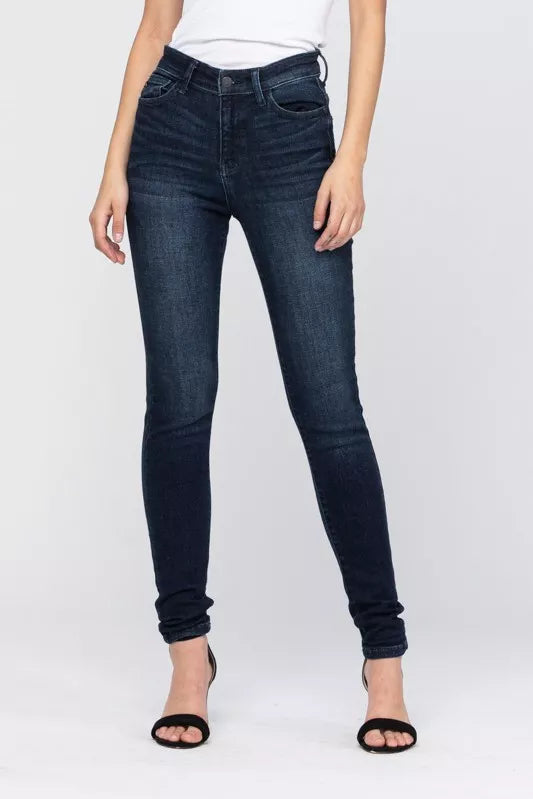 DK Judy Blue High Waist Washed Skinny Jeans | Daverri Fashions
