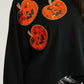 Halloween Pumpkin Round Neck Sweatshirt - DAVERRI FASHIONS