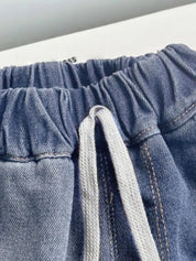Collared Neck Button Up Top and Shorts Denim Set | Outfit Sets Daverri Fashions