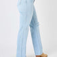 Judy Blue Full Size High Waist Distressed Straight Jeans Jeans