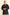 Davi & Dani Washed Corduroy Raw Hem Button Up Jacket Black