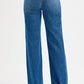 RISEN Seam Detail Wide Leg Jeans - DAVERRI FASHIONS