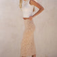 Jade By Jane Full Size Zebra Print Side Slit Midi Skirt Plus Size Skirts