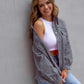 Distressed Drop Shoulder Denim Jacket - DAVERRI FASHIONS