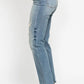 Judy Blue Full Size High Waist Distressed Dad Jean Jeans