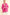 Davi & Dani Shawl Collar Ribbed Detail Button Up Cardigan Hot Pink Cardigans
