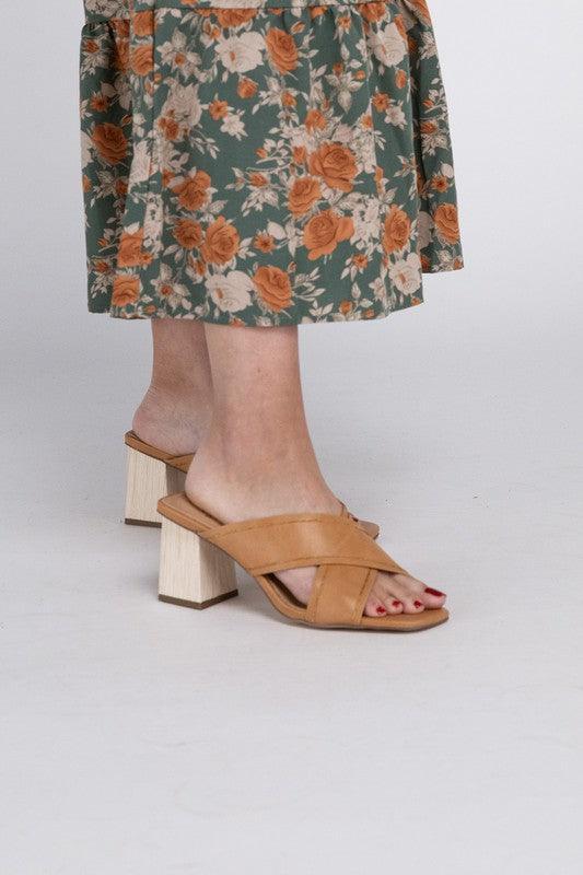 Jade - Strappy Stitched Mule MULES
