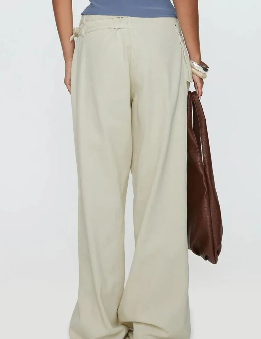 Wide Leg Jeans with Pockets | Bottoms Daverri Fashions