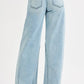 RISEN Full Size Mid Rise Fit Barrel Jeans Jeans