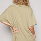POL V-Neck Half Sleeve T-Shirt T-Shirts