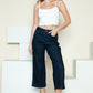 Judy Blue Full Size Side Seam Braid Detail Crop Wide Leg Jeans Jeans
