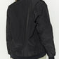 Zip Up Baseball Collar Jacket with Pockets - DAVERRI FASHIONS