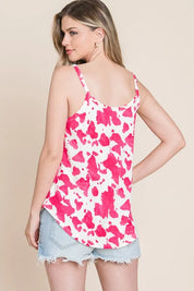 BOMBOM Animal Print Cami | Daverri Fashions
