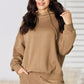 RISEN Drawstring Drop Shoulder Long Sleeve Hoodie - DAVERRI FASHIONS