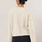 HYFVE Round Neck Dropped Shoulder Ribbed Sweater - DAVERRI FASHIONS