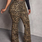 Leopard Wide Leg Pants - DAVERRI FASHIONS