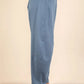 VERY J Denim Blue Solid Barrel Comfy Woven Pants Pants