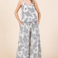 Woman in Mittoshop Paisley Print Cami and Pants Set