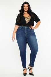Kancan Full Size High Rise Ankle Skinny Jeans | Daverri Fashions