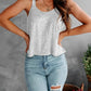 Sequin Scoop Neck Tank - DAVERRI FASHIONS