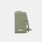Nicole Lee USA 2 Piece Phone Case Crossbody Wallet Sage One Size Wallets