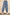 VERY J Denim Blue Solid Barrel Comfy Woven Pants Pants