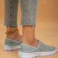 Breathable Mesh Slip-Ons - DAVERRI FASHIONS