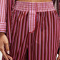 Striped Wide Leg Pants - DAVERRI FASHIONS