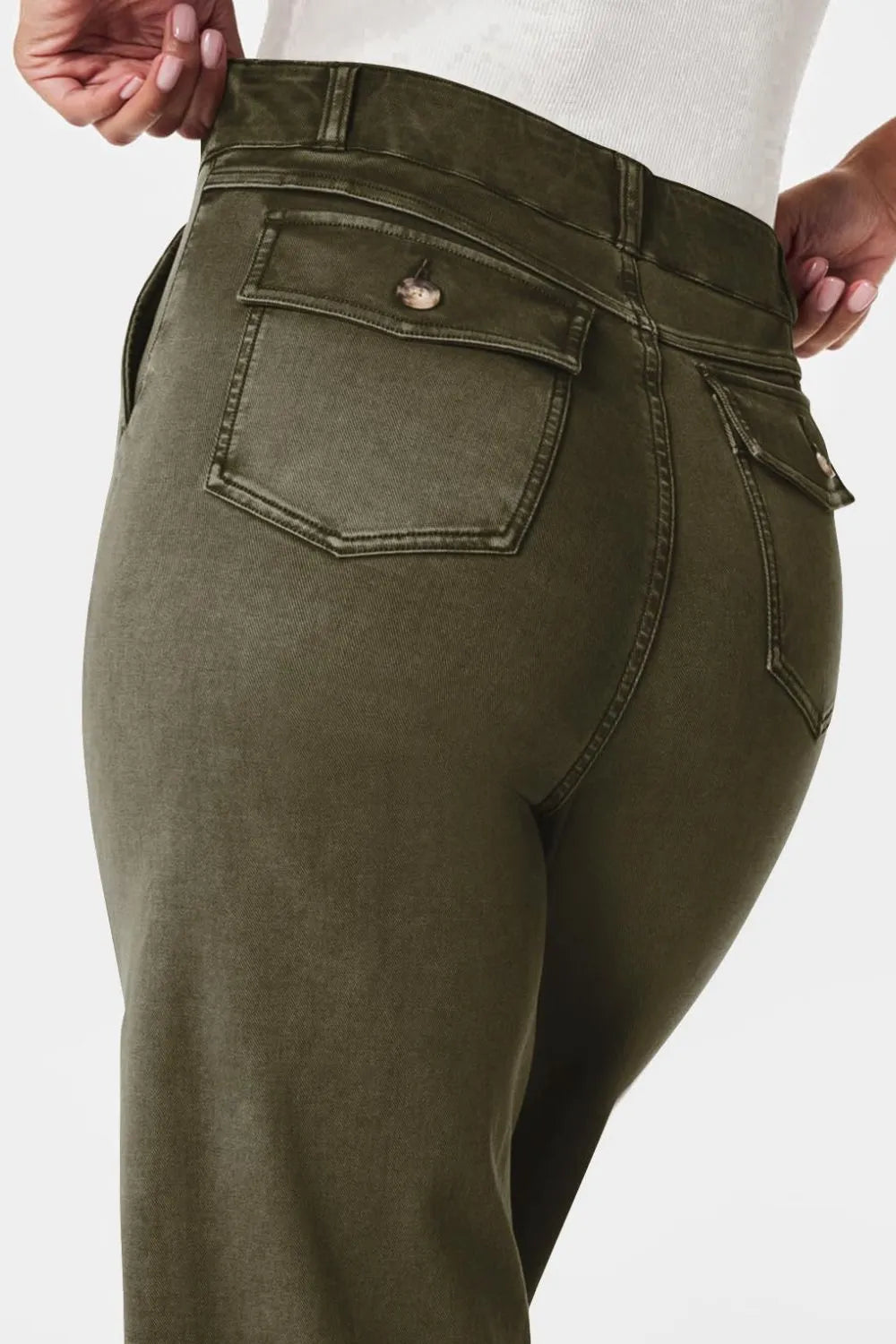 High Waist Jeans with Pockets | Jeans Daverri Fashions