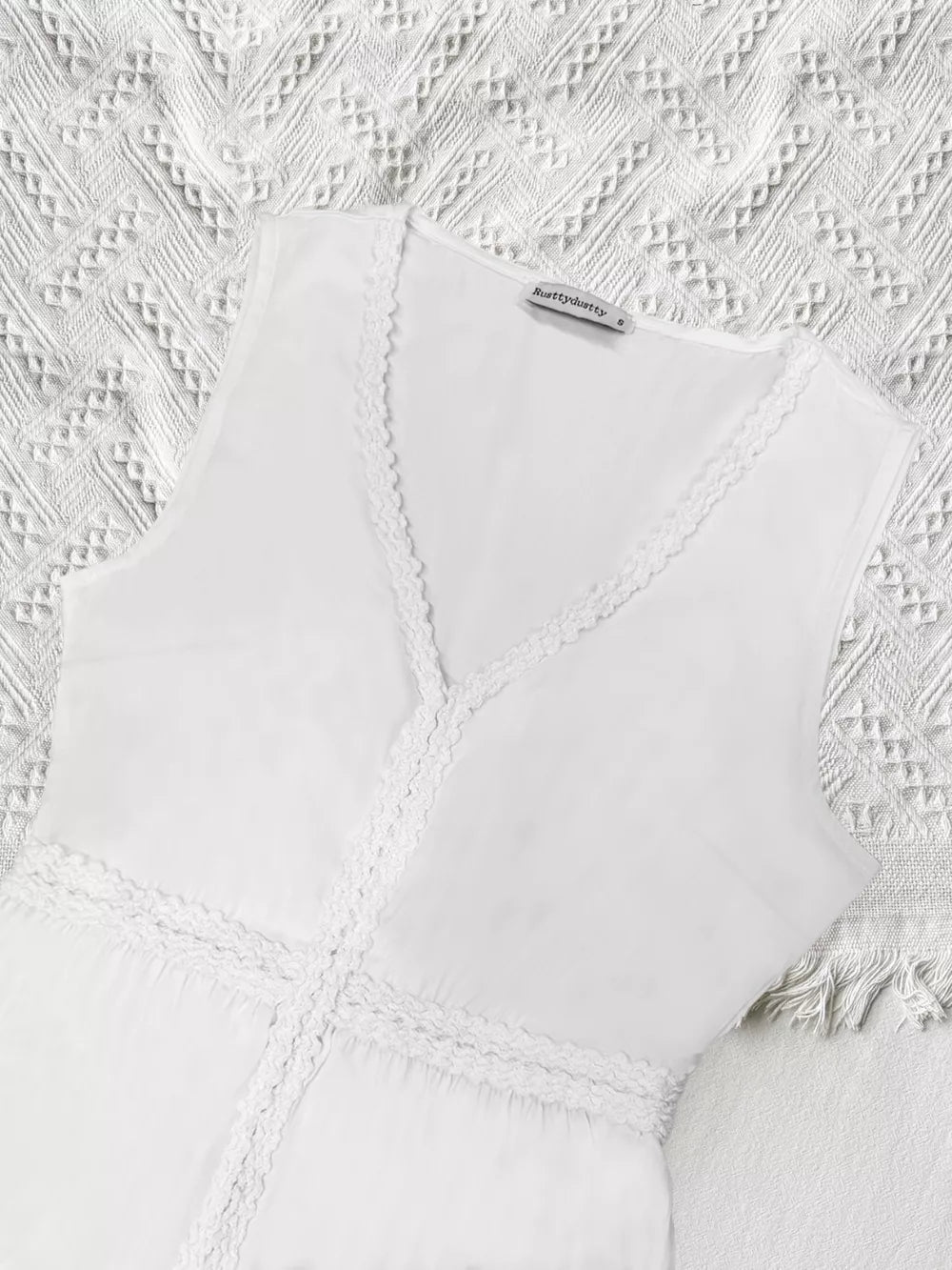 Slit V-Neck Sleeveless Maxi Dress | Maxi Dresses Daverri Fashions