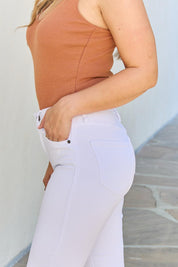 Kancan White High Rise Skinny Jeans | Jeans Daverri Fashions