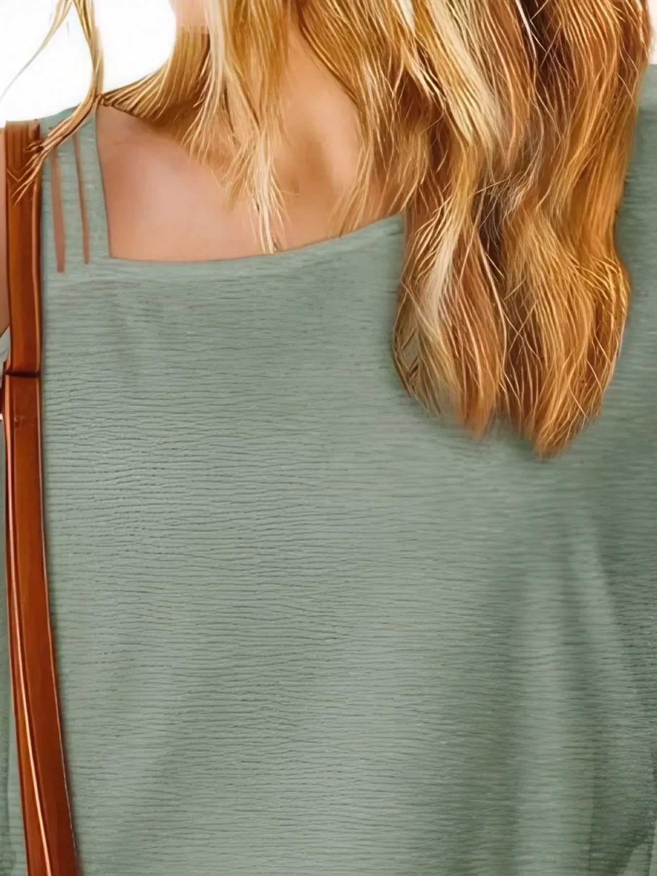 Asymmetrical Neck Half Sleeve T-Shirt - DAVERRI FASHIONS