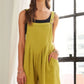 ADORA Wide Leg Overall Romper VINTAGE SAGE Shortalls