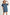 Umgee Full Size French Terry Short Sleeve Round Neck Dress Peacock Blue Mini Dresses