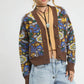Umgee Floral Knit Button-Up Cardigan Brown Cardigans