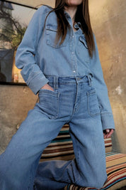 Artemis Vintage Eco Friendly Fabric High Rise Slim Pala Jeans | Jeans Daverri Fashions