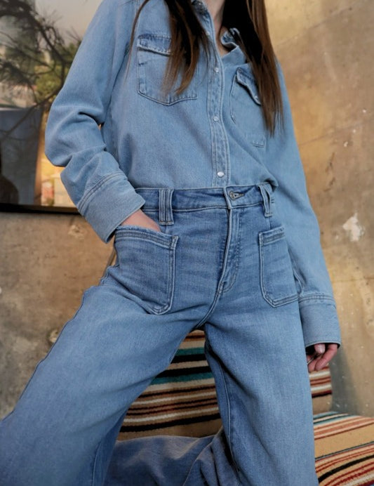 Artemis Vintage Eco Friendly Fabric High Rise Slim Pala Jeans | Jeans Daverri Fashions