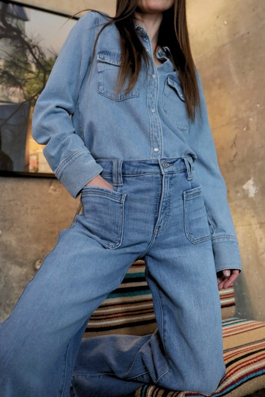 Artemis Vintage Eco Friendly Fabric High Rise Slim Pala Jeans | Jeans Daverri Fashions