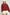 Umgee Round Neck Sweatshirt with Pleated Detail BURGUNDY Sweatshirts