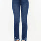 Kancan High Rise Slim Straight Jeans - DAVERRI FASHIONS