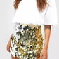 Sequin Mini Skirt - DAVERRI FASHIONS
