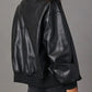 Zip Up Long Sleeve Bomber Jacket - DAVERRI FASHIONS