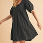 Aemi + Co Square Neck Babydoll Dress with Pockets - DAVERRI FASHIONS