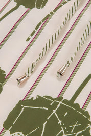 Printed Tie Neck Balloon Sleeve Mini Dress | Dresses Daverri Fashions